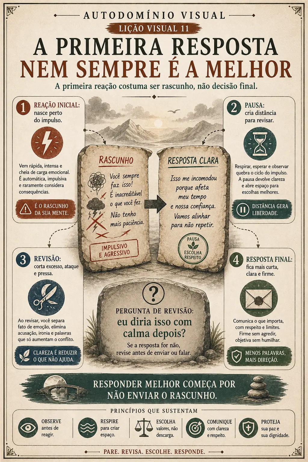Prévia da lição visual A primeira resposta nem sempre é a melhor